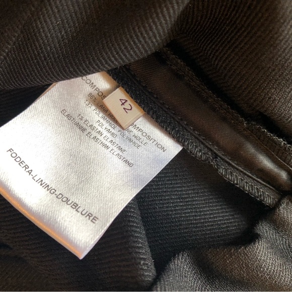 Stella McCartney Black Fitted Midi Bandeau Dress US 6 - Picture 6 of 7